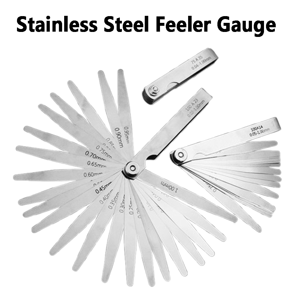 Workshop Measuring Tools - 1Pcs10-32 Blades Feeler Gauge Metric Gap