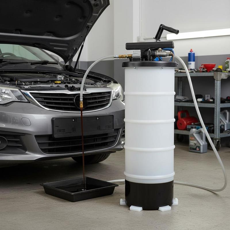 Tools For Workshop - Free Shipping-Oil Change Pump 6.5 Liters