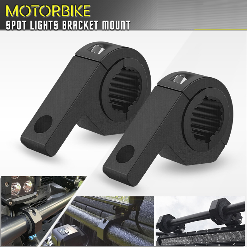 Pipe Clamp Bar - 1/2/pcs Universal Car Motorcycle Headlight Clamps