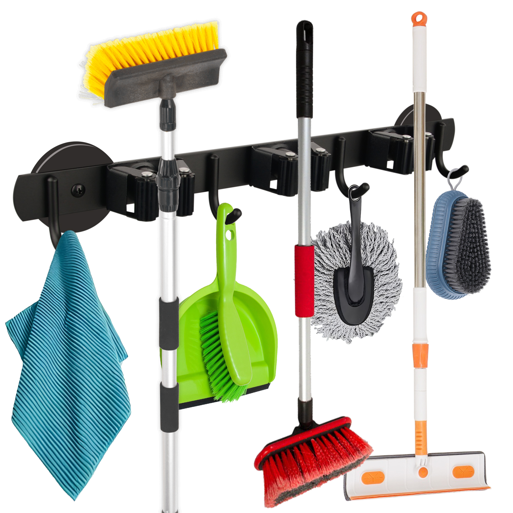 Magnetic Broom and Mop Holder  – обзор и цена Workshop Tools Types