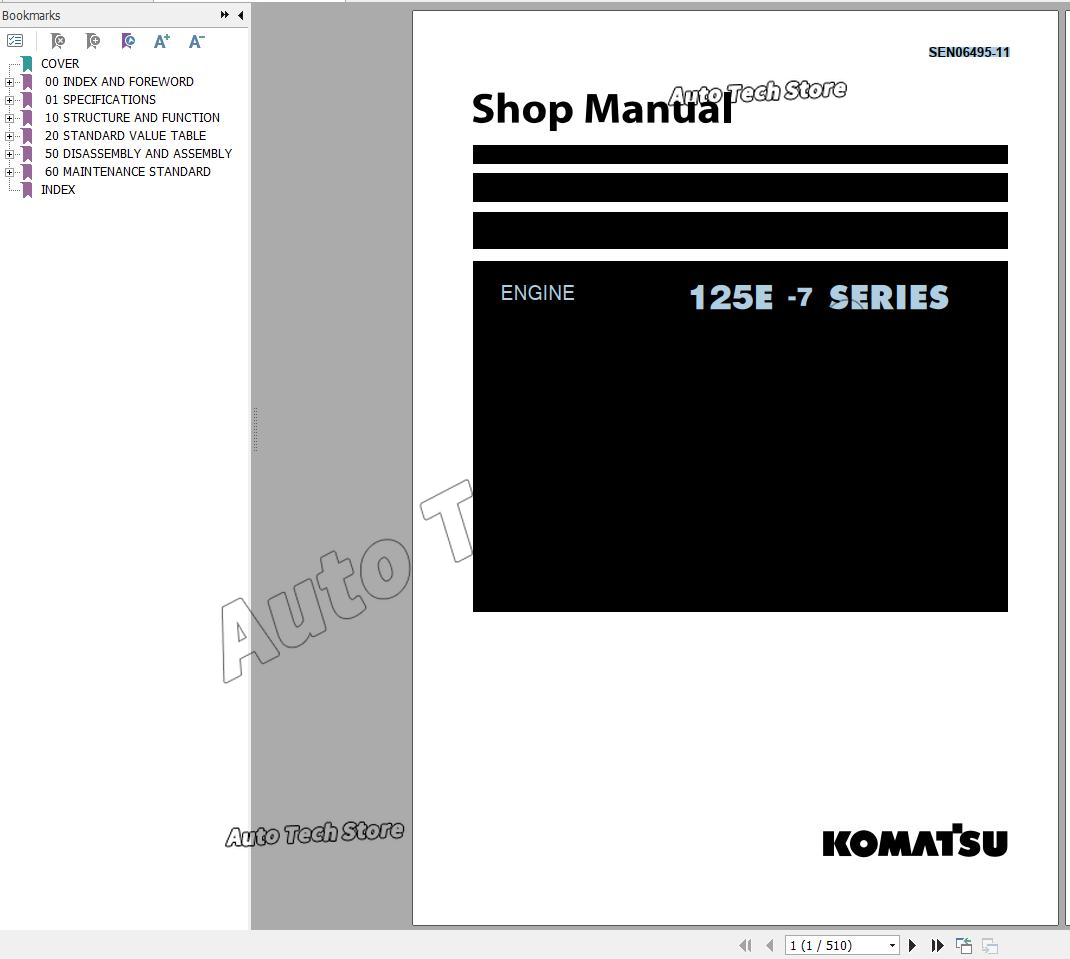 For Komatsu Diesel Engine Shop – обзор и цена Tools In Workshop Pdf