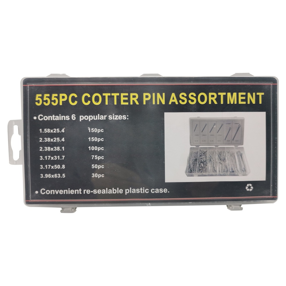 555 Piece R Clip Cotter Pin Co – обзор и цена Workshop Tools Needed