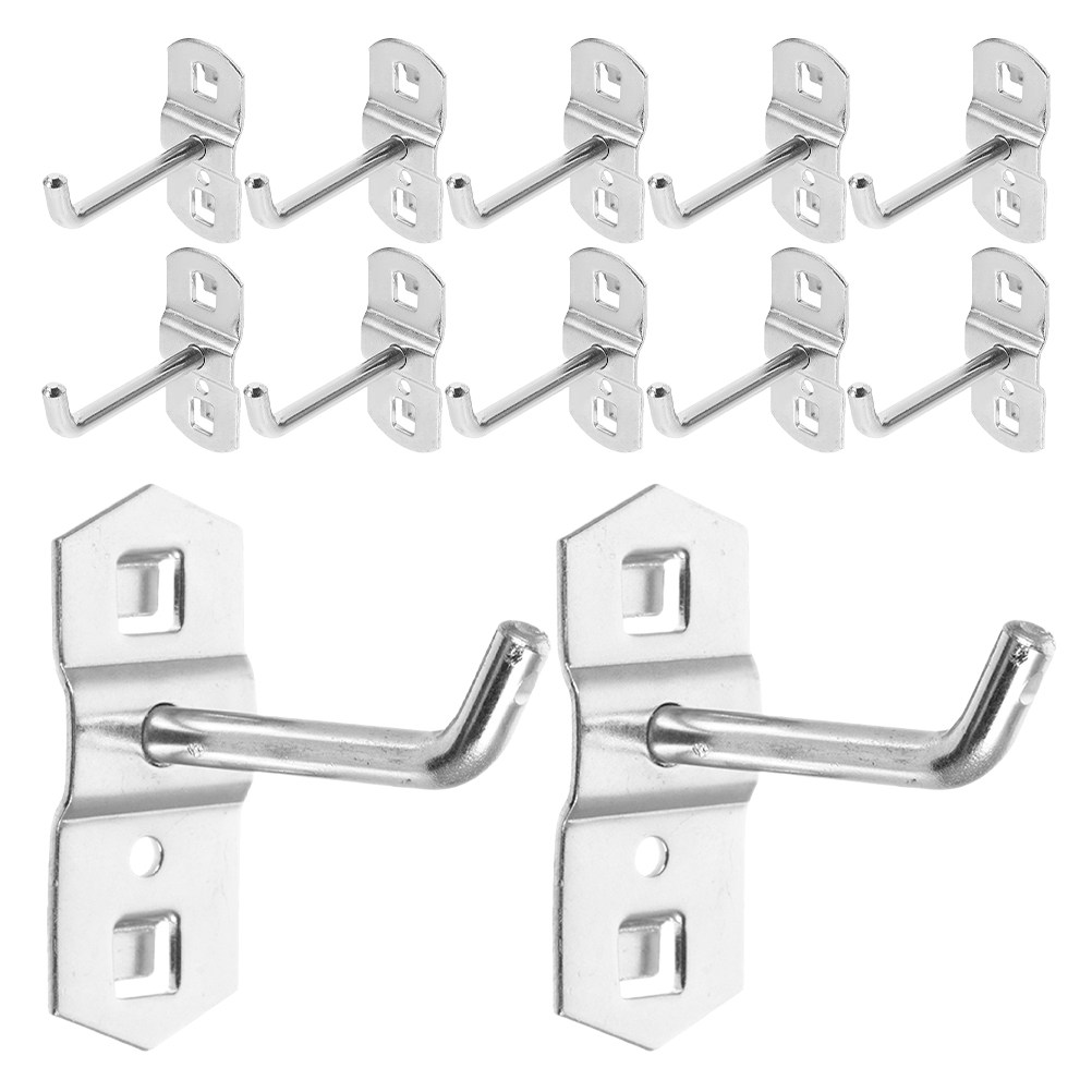 12Pcs Single Slant Pegboard Ho – обзор и цена Workshop Tools Display