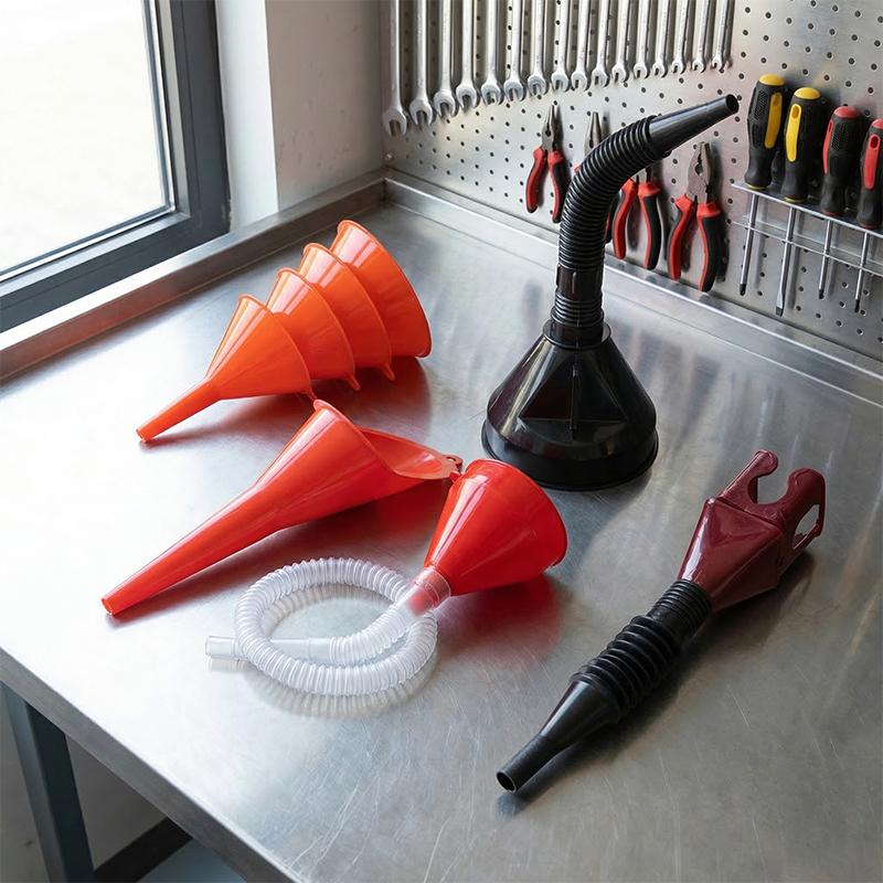Car Plastic Funnel Set 8 Piece – обзор и цена Workshop Use Tools