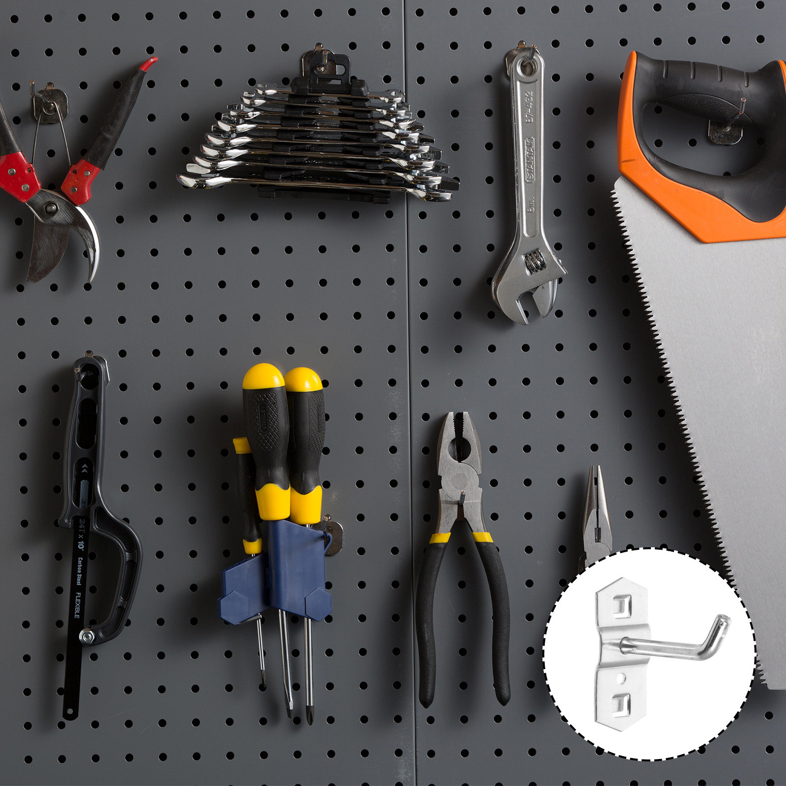 12Pcs Versatile Grid Wall Pegb – обзор и цена Workshop Tools Display