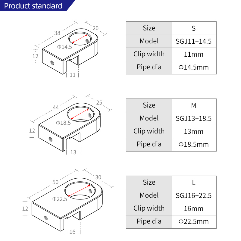 Multiple Specifications Alumin – обзор и цена Pipe Clamp Bar