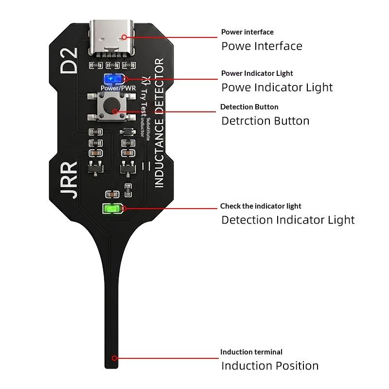 V2.0 Type-C Inductance Tester  – обзор и цена Workshop Tools Types