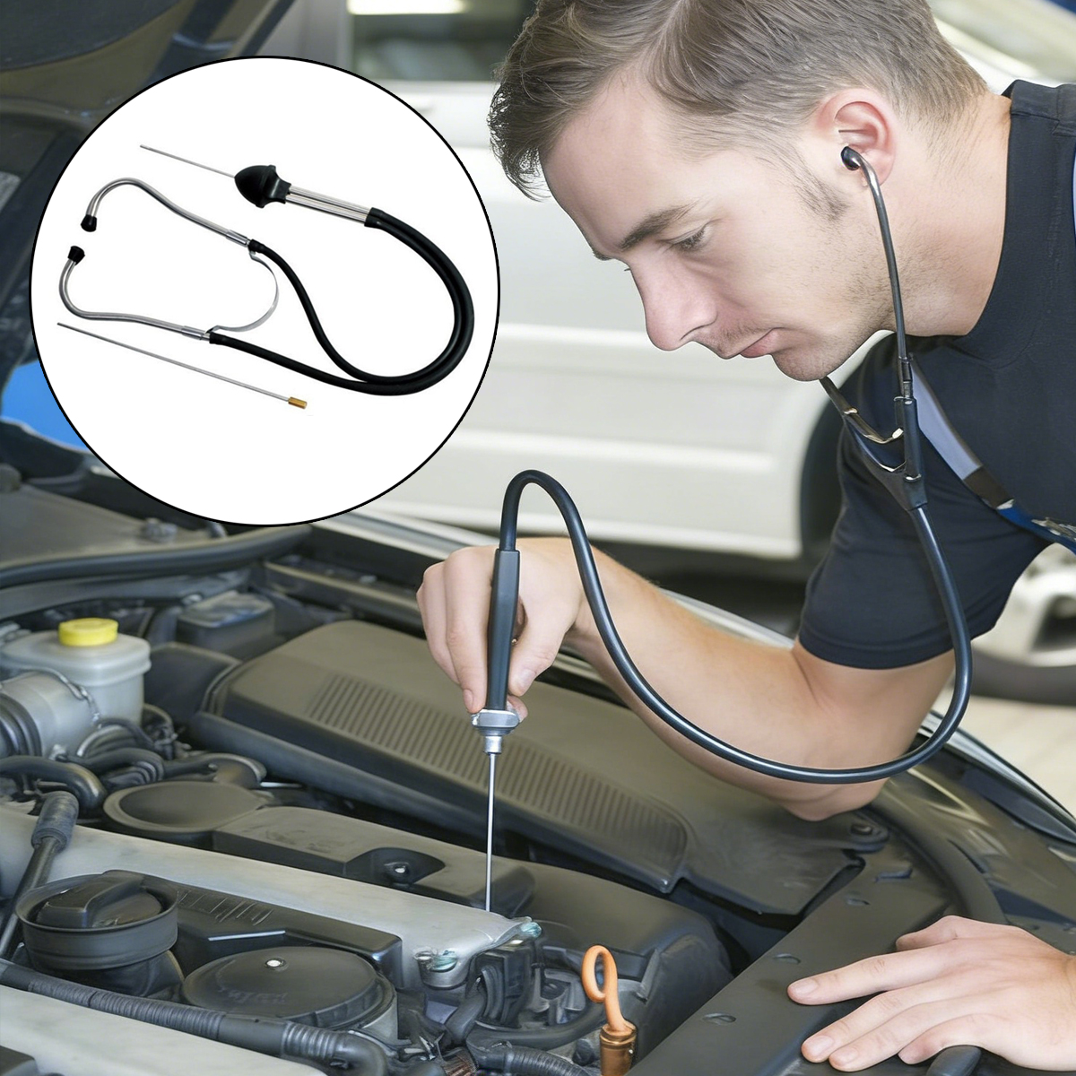Automotive Stethoscope Mechani – обзор и цена Tools In Mechanic Workshop