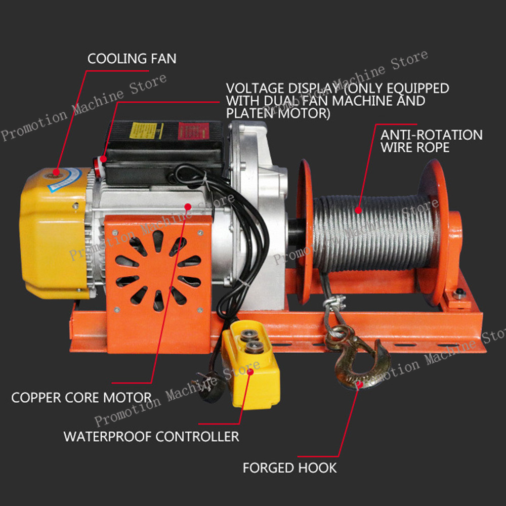500kg 30m Electric Cable Hoist – обзор и цена Workshop Tools Hanging