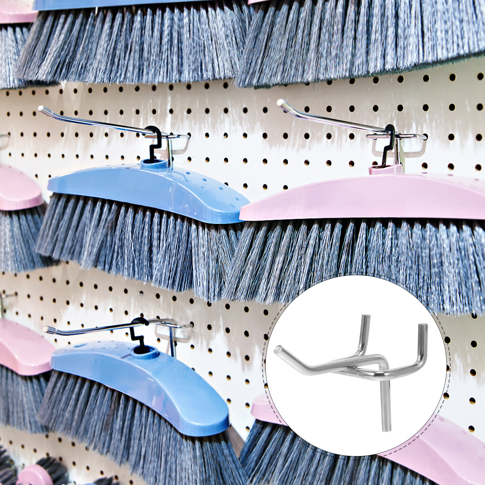50Pcs Tool Pegboard Hooks Heav – обзор и цена Workshop Tools Display