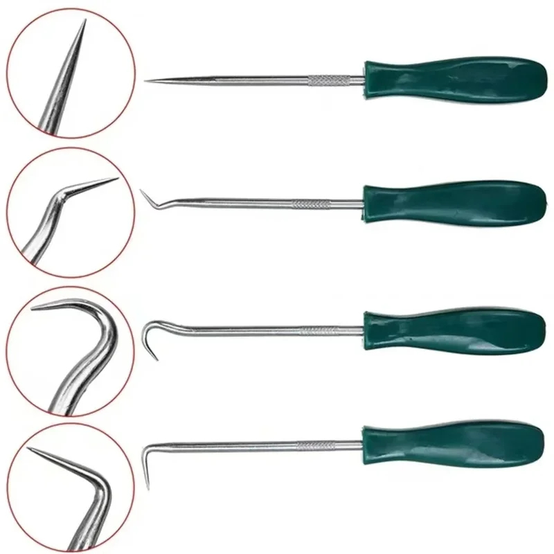 4Pcs 135mm Oil Seal Pick Hooks – обзор и цена Tools In Mechanic Workshop