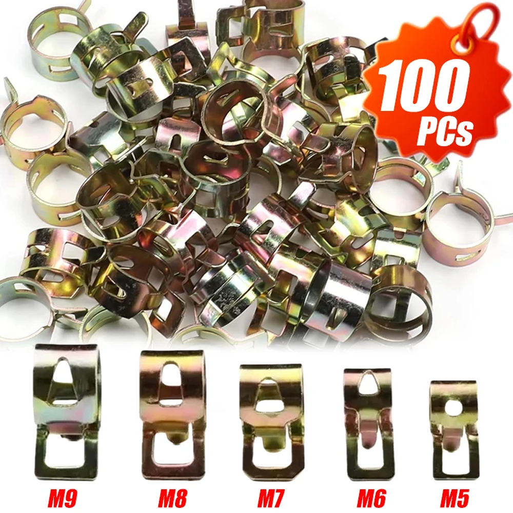 50/100PCs M5/M6/M7/M8/M9 Faste – обзор и цена Pipe Clamp Bar
