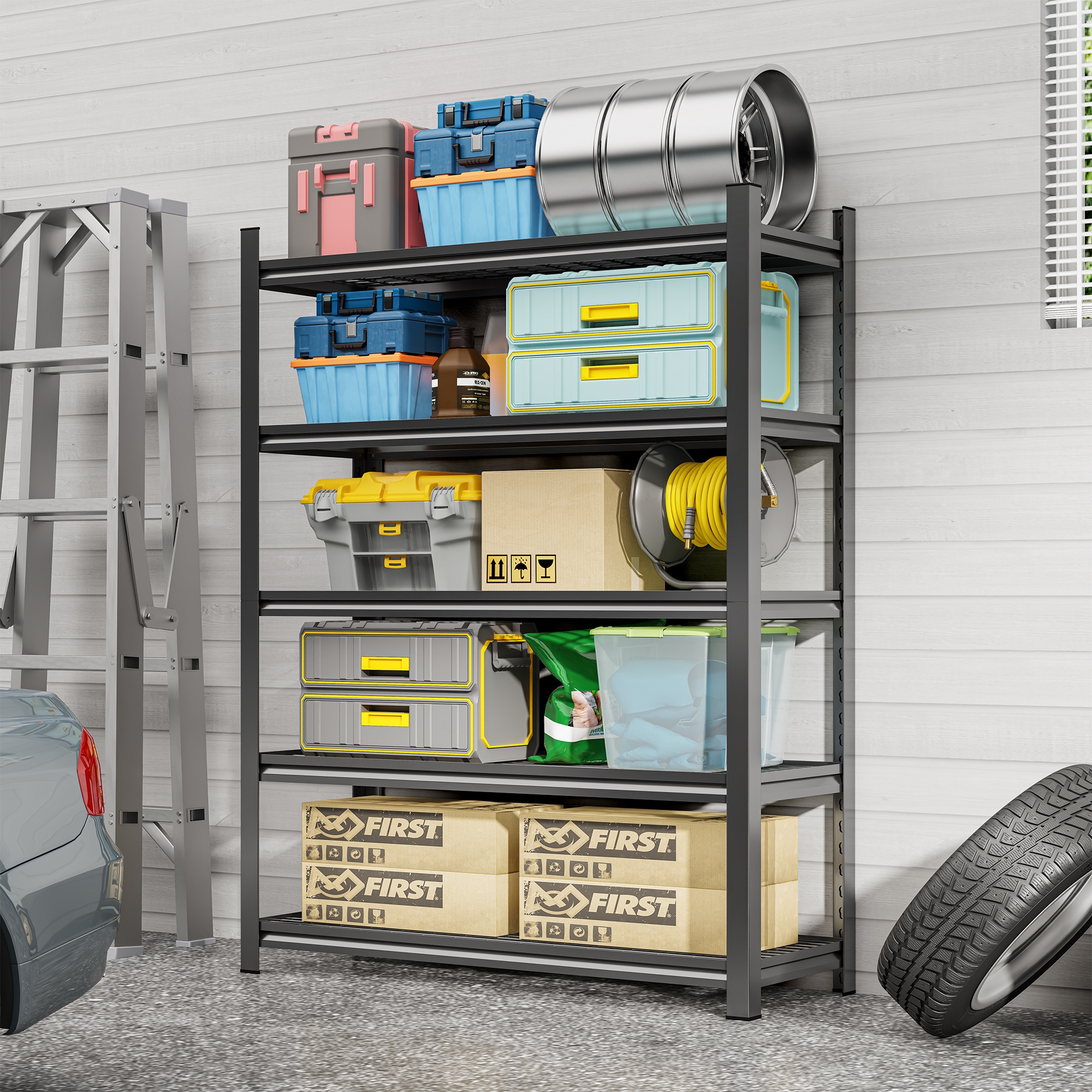 Heavy Duty Garage Shelving Met – обзор и цена Workshop Tools Needed