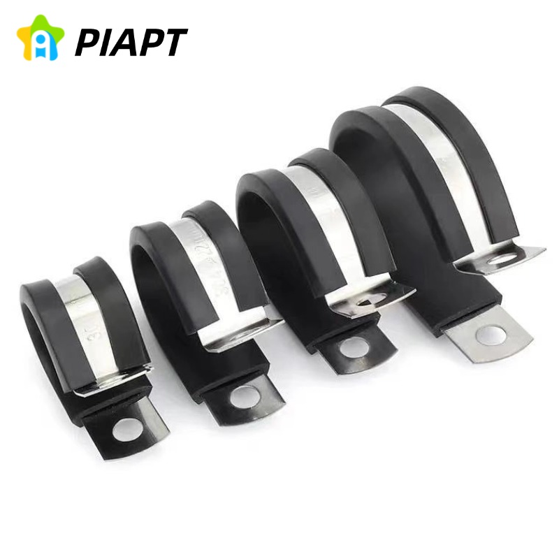 2/5/10PCS Rubber Lined P Clips – обзор и цена Pipe Clamp Bar