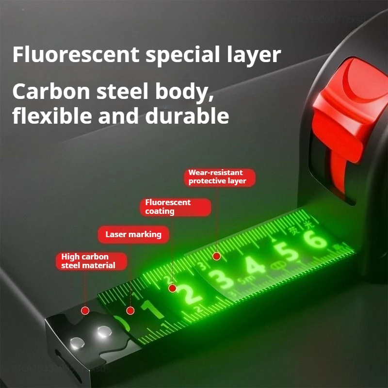 DELIXI Fluorescent Tape Measur – обзор и цена Workshop Measuring Tools