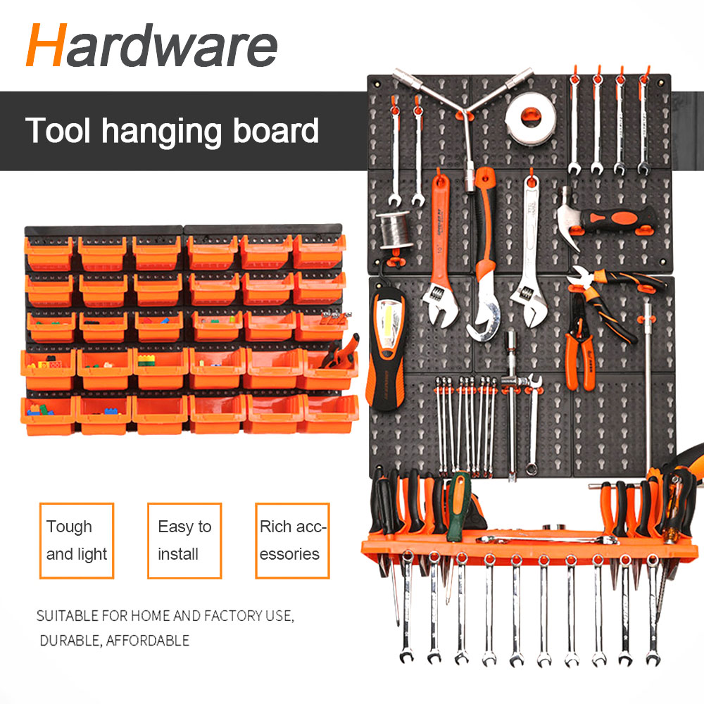 Garage Wall Organization Bins  – обзор и цена Workshop Tools Hanging
