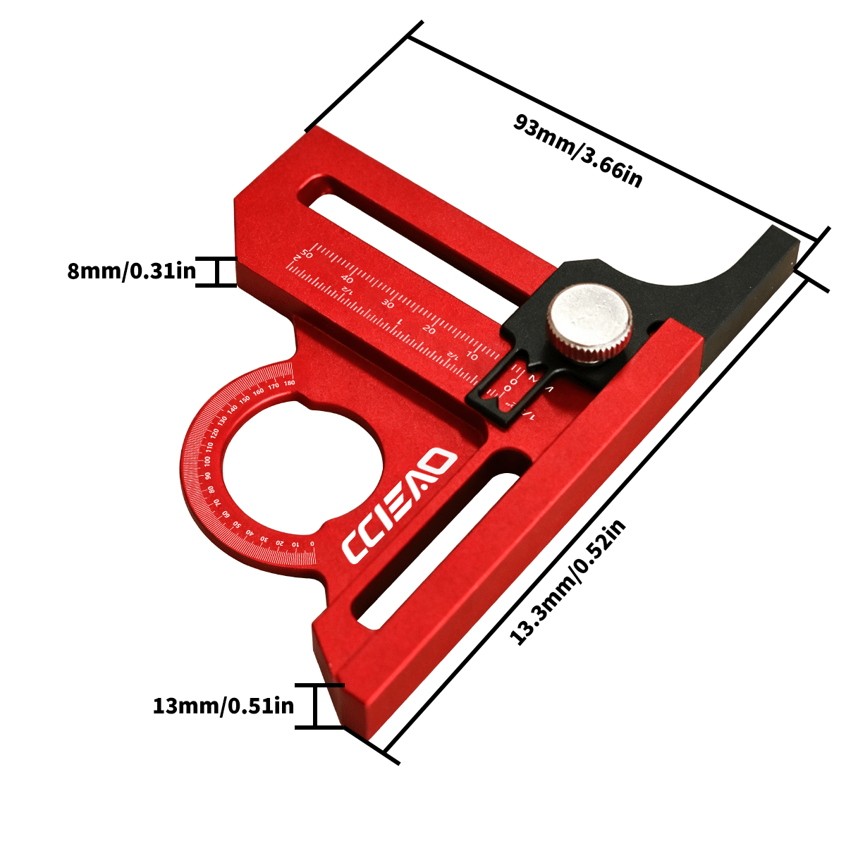 Professional 2-in-1 Aluminum W – обзор и цена Workshop Measuring Tools
