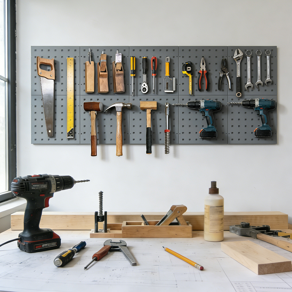 Pegboard 28cm Square | Multi-U – обзор и цена Workshop Use Tools